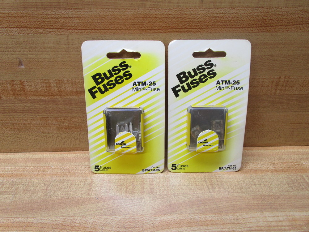 Buss ATM-25 Bussmann Automotive Fuse Cross Ref 1BZ45 (Pack of 10)