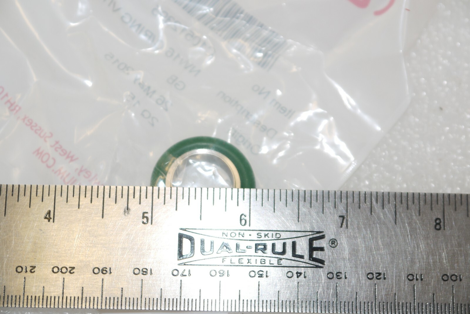 BOC EDWARDS C10512395 NW16 VITON VACUUM CENTERING RING NEW