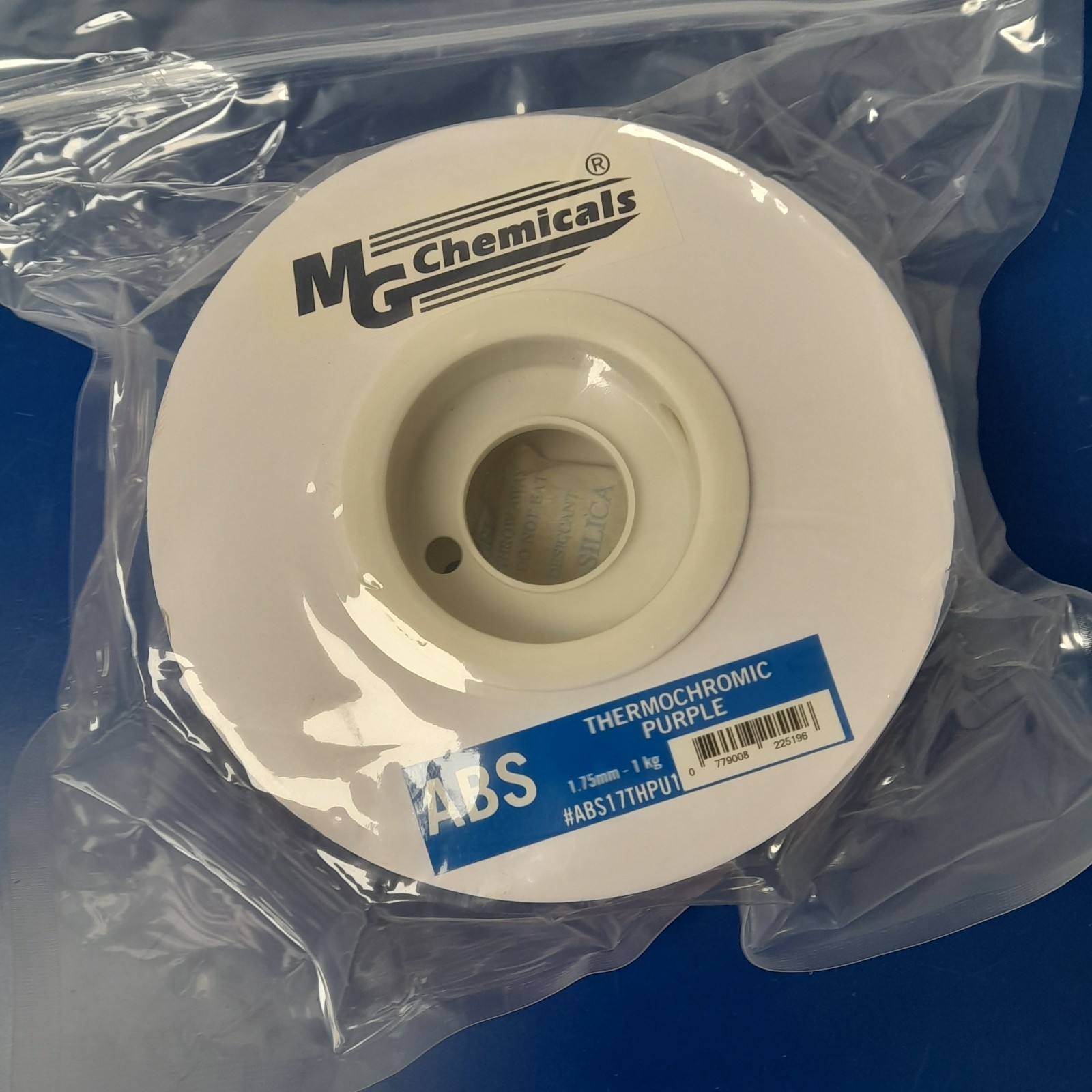 MG Chem. ABS17THPU1 Thermochromic Color Changing Purple ABS 3D Printer Filament
