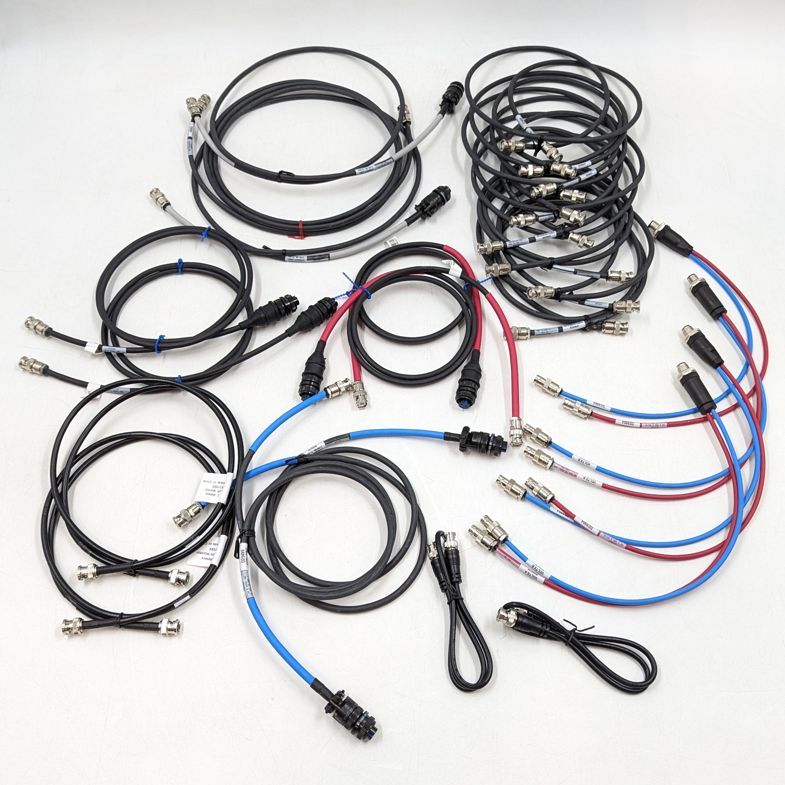 Assorted Unbranded Accel Cables & Extension Accel Cables 1 & 2 Pin Lot of 25