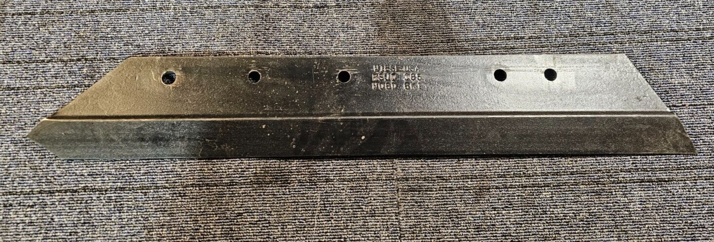 Wiese Plow Share RSJD 185 W08D 6K1 / 5 Hole Mounting 25″ Length 4-1/8″ Width