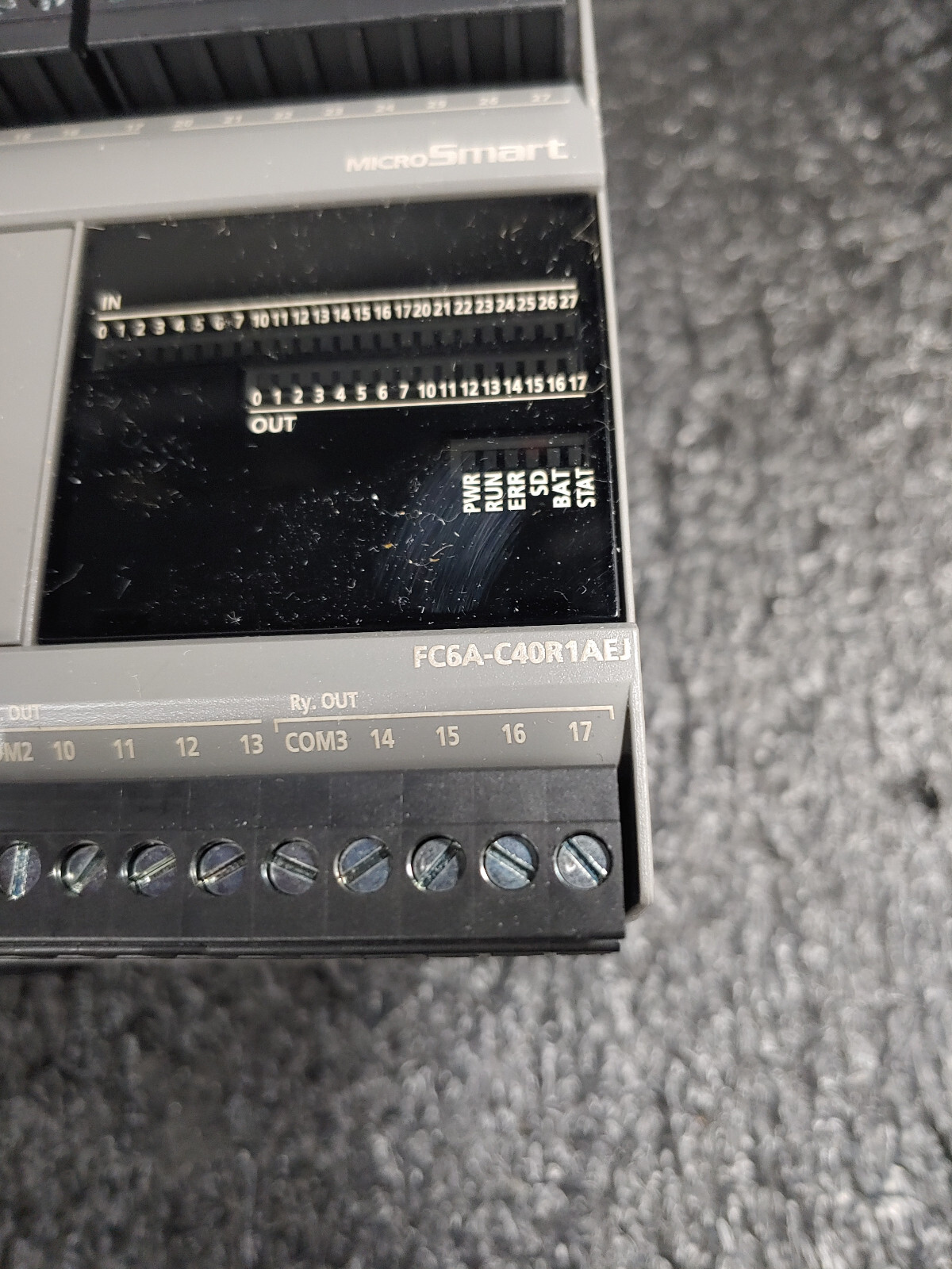 IDEC FC6A-C40R1AEJ 40IO J1939 CPU 100-240VAC Relay FC6A MicroSmart PLC