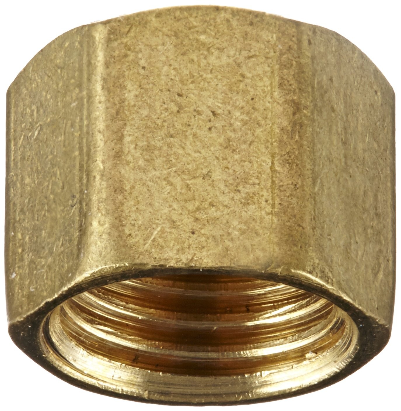 54040 Brass Tube Fitting Cap 1/4 Inch Tube OD Connector Adapter Plumbing