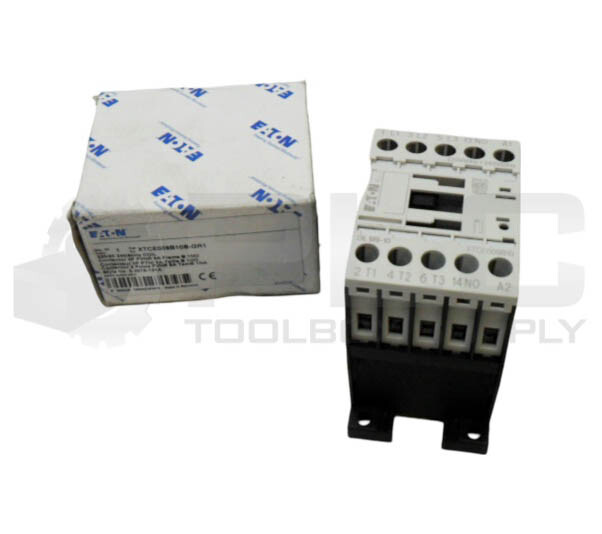 NEW EATON XTCE009B10B-GR1 CONTACTOR 3P 50/60HZ 220-240V XTCE009B10B