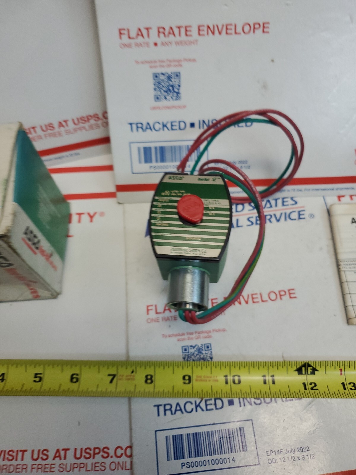 ASCO RED HAT HT8262G152T 2-WAY HIGH TEMP SS SOLENOID VALVE 120V 8262G152 1/4″,U2