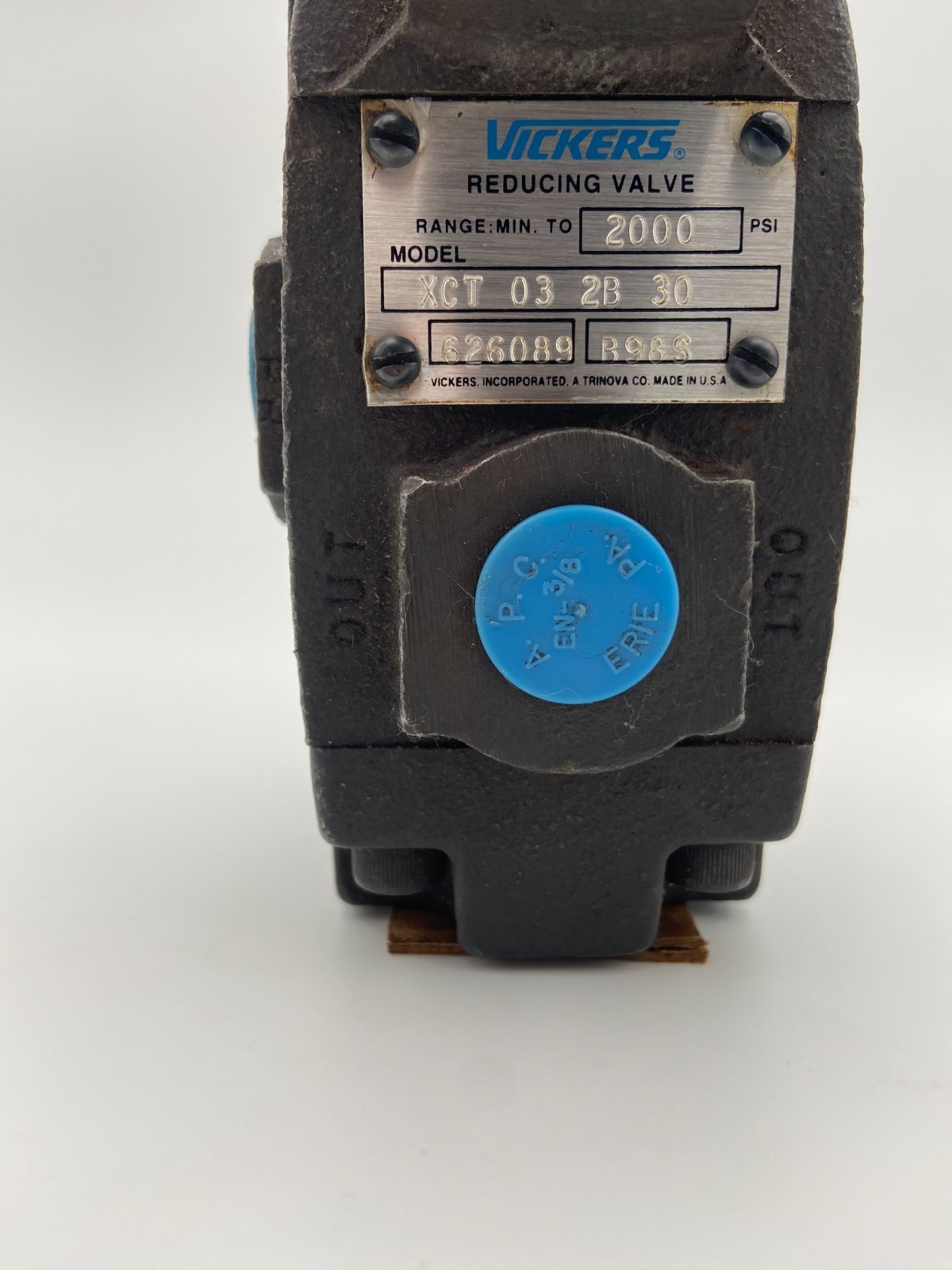 Vickers – Pressure Reducing Valve – 626089, XCT 03 2B 30 – Genuine-New