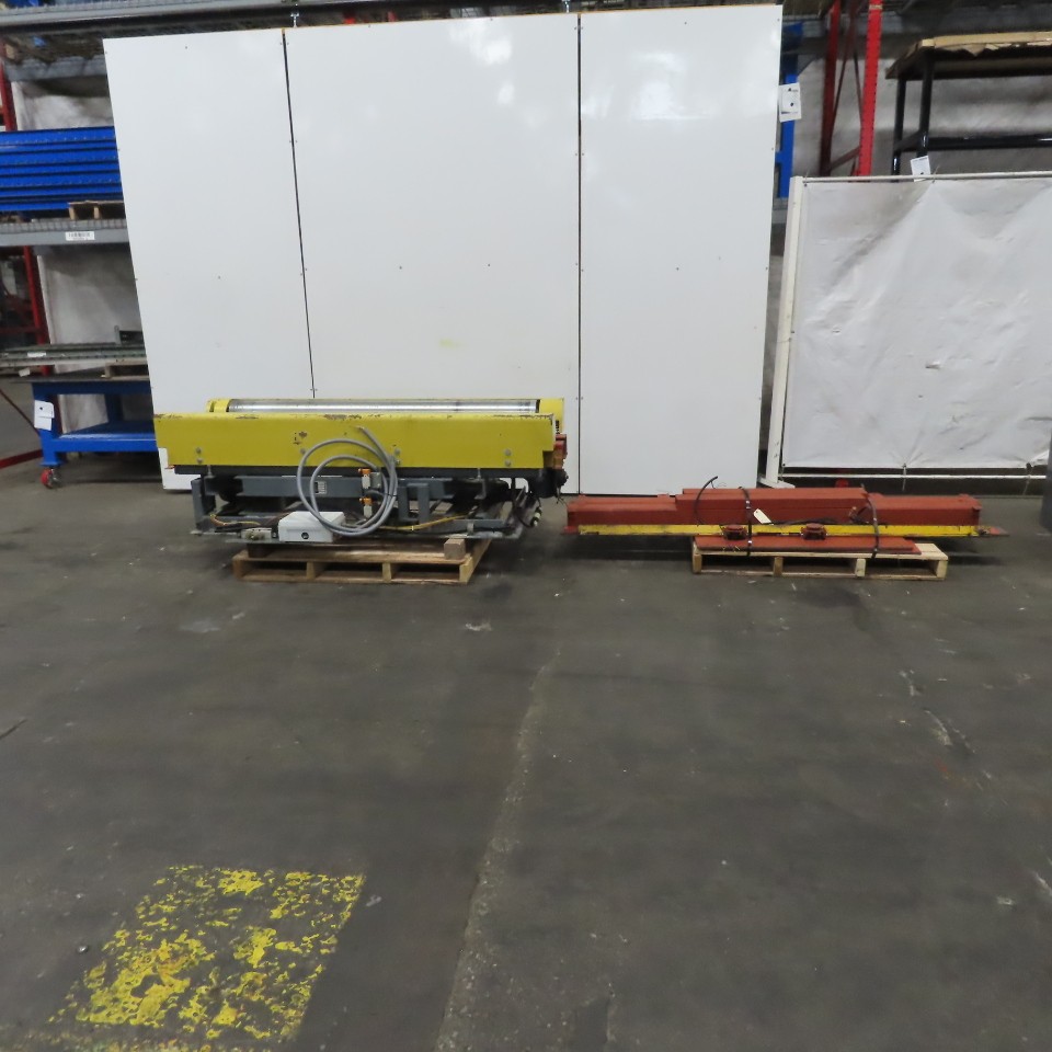 VonRoll PH30.80 DE Sub Floor Air Lift Power Roller 480V 3Ph 6″ Lift 55FPM