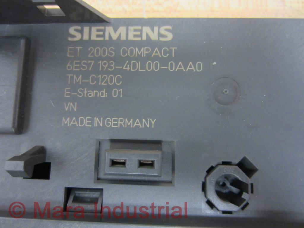 Siemens 6ES7 193-4DL00-0AA0 Terminal Module 6ES71934DL000AA0