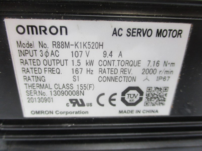 OMRON R88-K1K520H 10V 9.4A NSNP