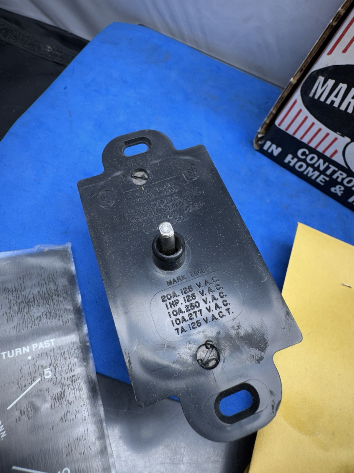 Mark-Time,90008,60 Minute Without Hold Wall Box Time Switch