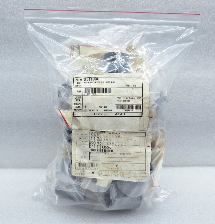 NOV 2111086 BUSHING, LEVER-CYLINDER END LOT OF 15 PCS NEW FAST SHIPPING