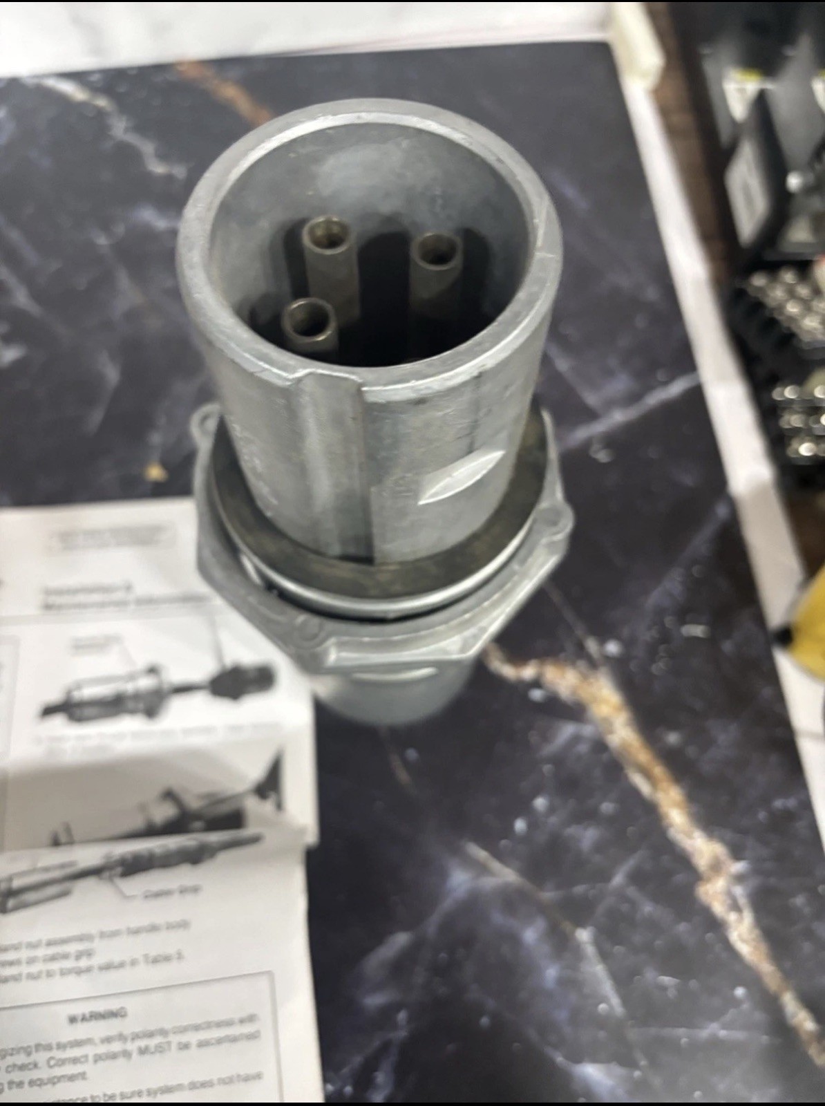 ARKTITE Plugs & Receptacles-Model M3, 30, 60 100 Amps IF1229 : Crouse Hinds