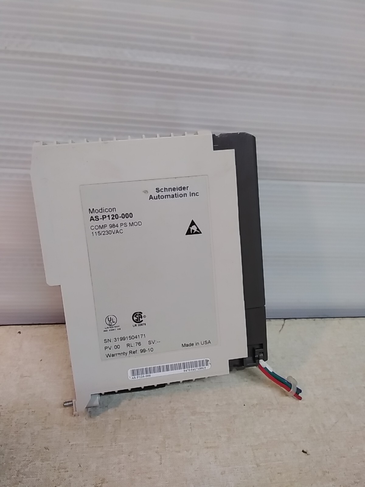 AEG Schneider Modicon AS-P120-000 *FREE SHIPPING*