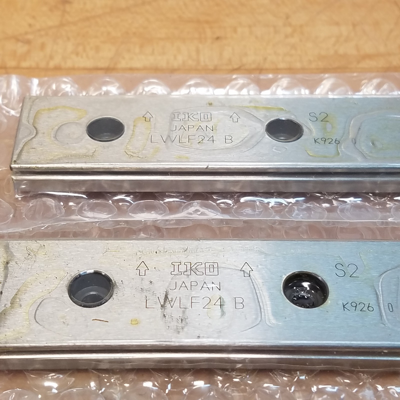 IKO LWLF 24 R120 BP Linear Slide Rails – NEW