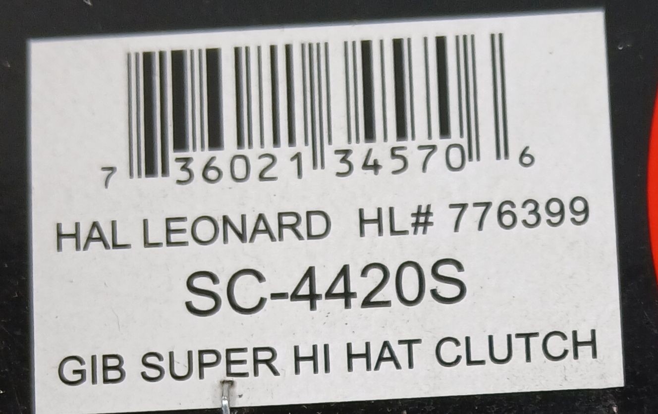 1 NEW GIBRALTAR SC4420S HI-HAT CYMBAL CLUTCH NNB ***MAKE OFFER***