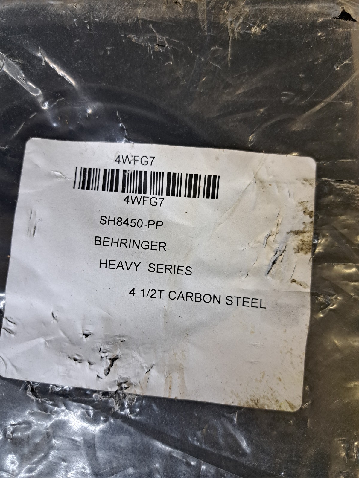 Behringer 4WFG7 Vibration Beta Clamp