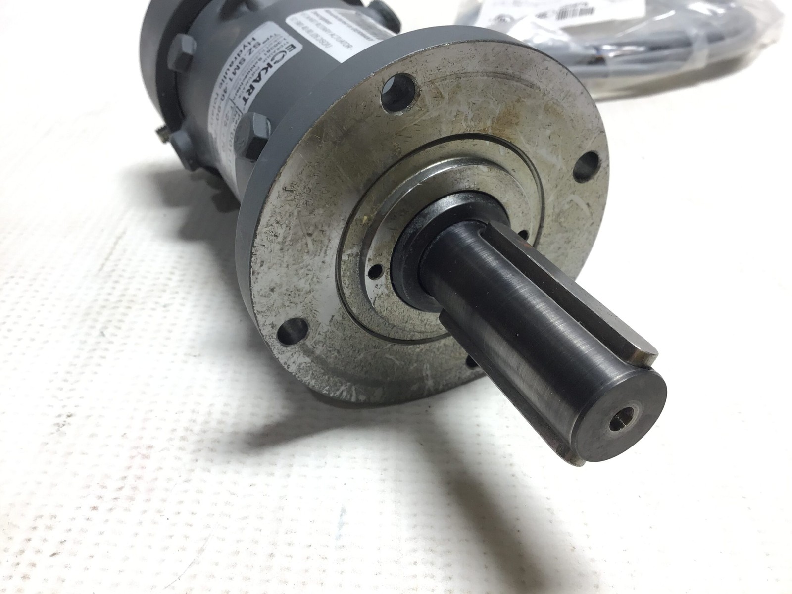 ECKART 001-10692 Hydraulic Rotary Actuator 100bar 74Nm -25/+70°C