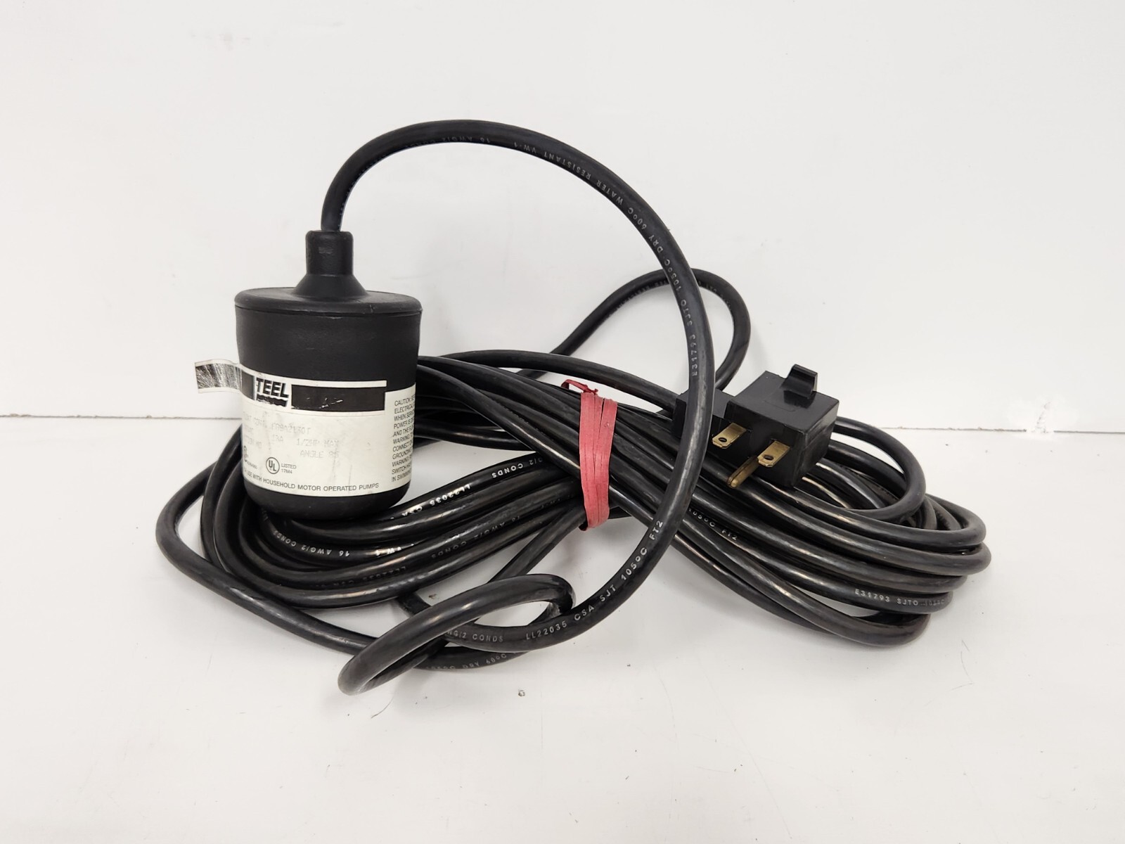 NEW OLD STOCK! TEEL 13A 1/2HP FLOAT SWITCH FGSA2130T
