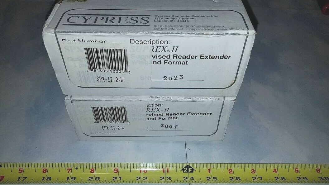 1x SPX-II-2-W SPX-2000 Wiegand Extender with Inputs outputs, sold as used