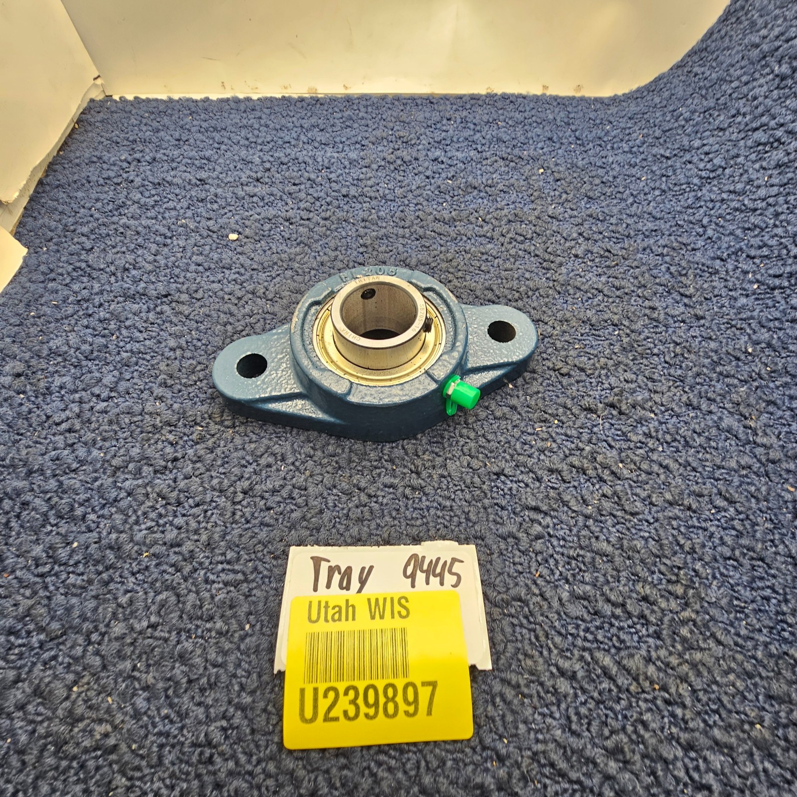 Tritan SB205-16 FL205: Flange Mount Bearing, 2 Bolt Flange, Screw Locking