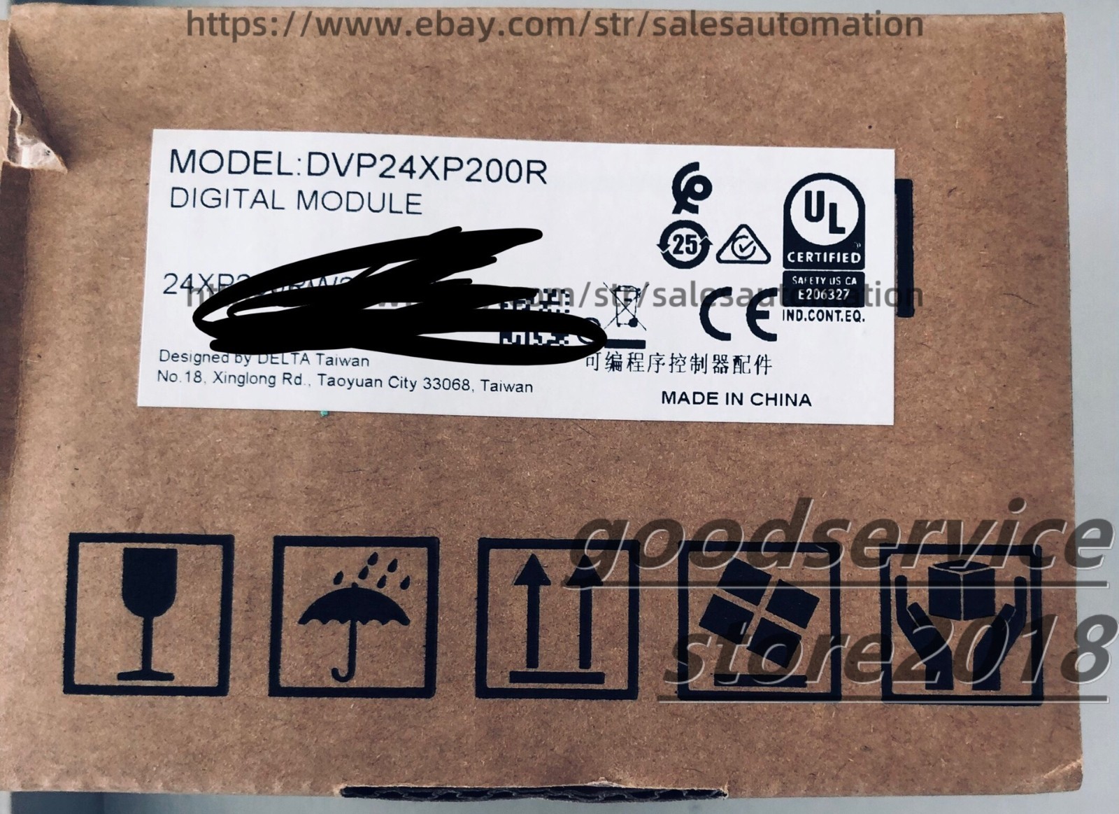 New & Original 1PCS Delta PLC DVP24XP200R MODULE , 90 DAYS WARRANTY