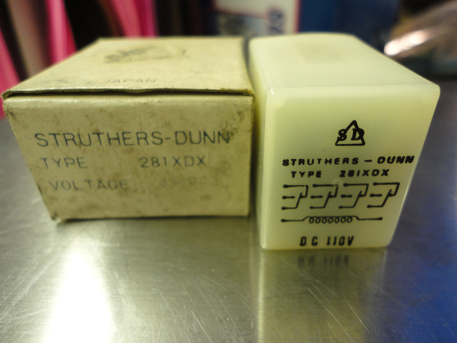 Free Ship, New, Struthers-Dunn 281XDX Relay 110v DC