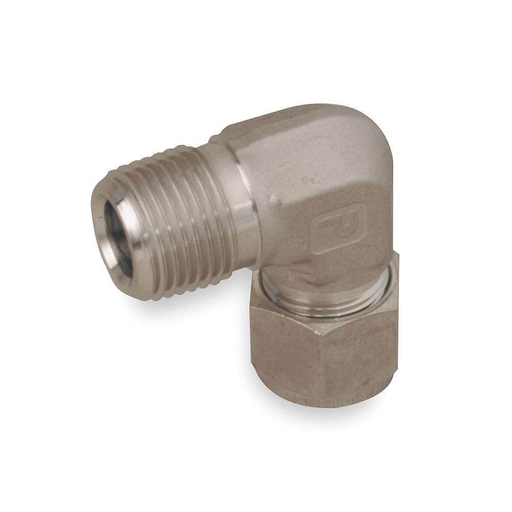 PARKER 12MSEL12N-316 Elbow, 90,316 SS,A-LOKxM,3/4In 2KKX6