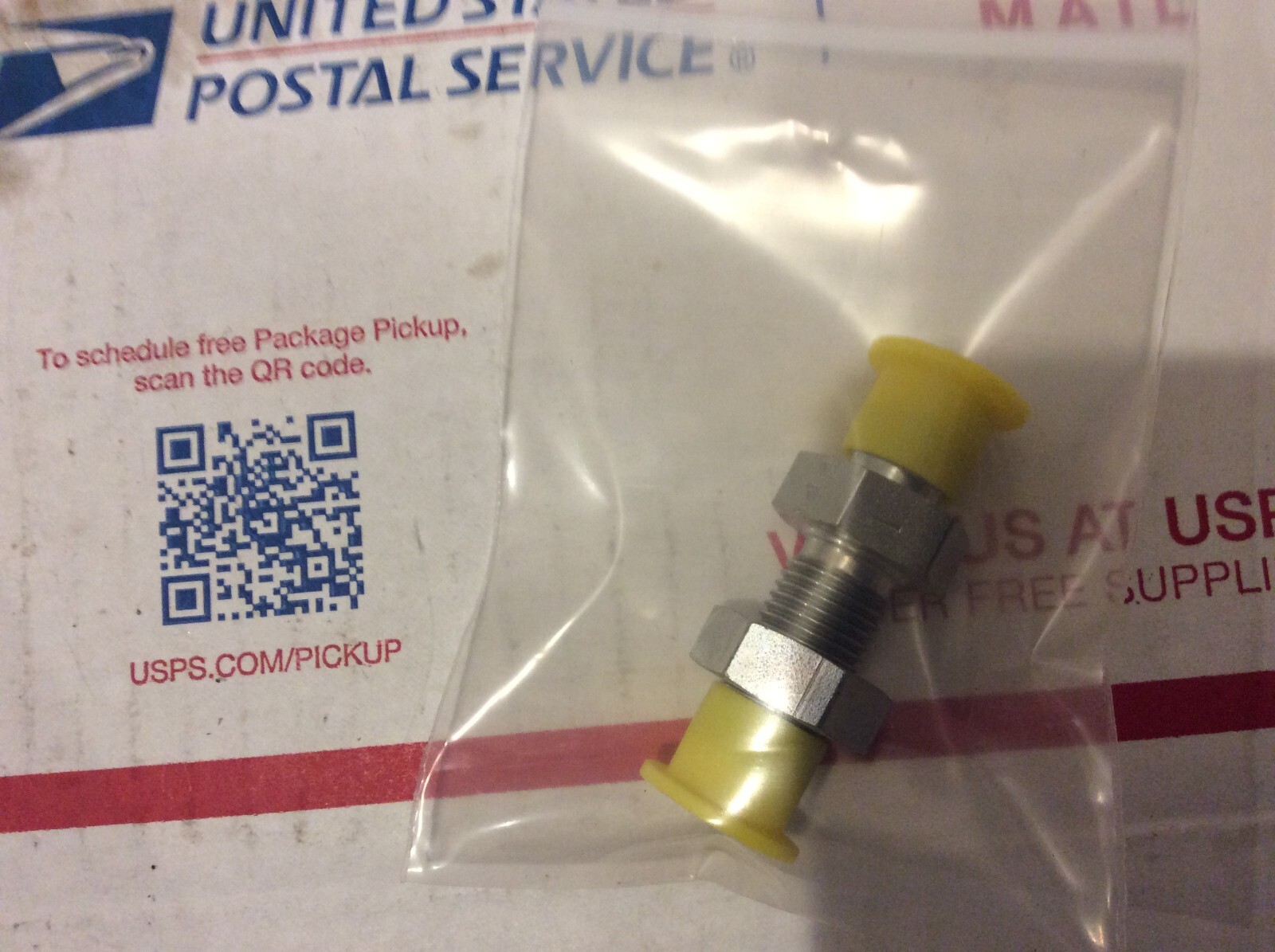 One PARKER 5WTX-S BULKHEAD UNION FITTING NSNB 5WTX-WLN-S