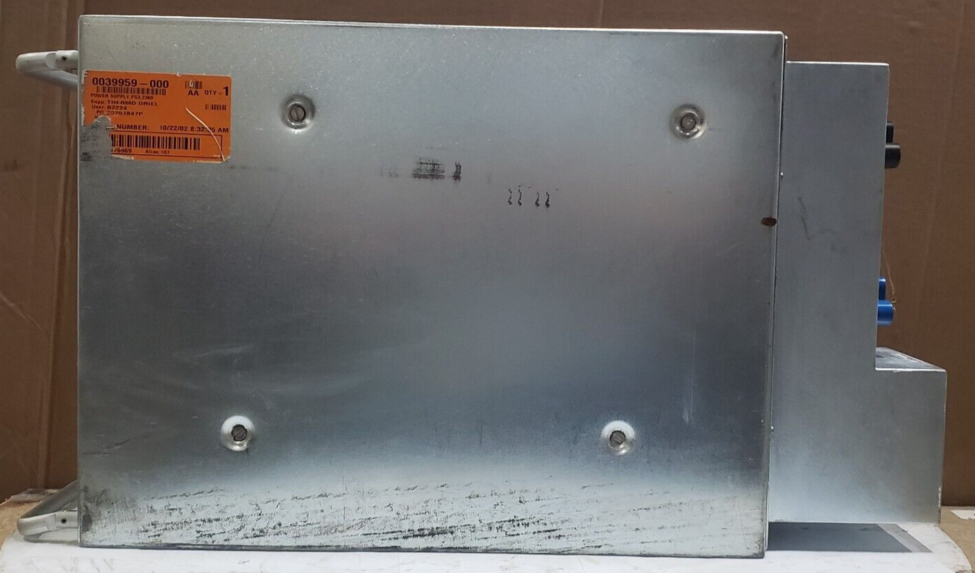 THERMO ORIEL ARC LAMP POWER SUPPLY MODEL 69911-KLA