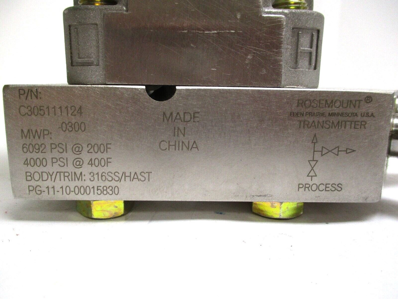 ROSEMOUNT, HART, SST GAUGE PRESSURE TRANSMITTER, 3051CG5A021KS5I1M6Q4Q8V5