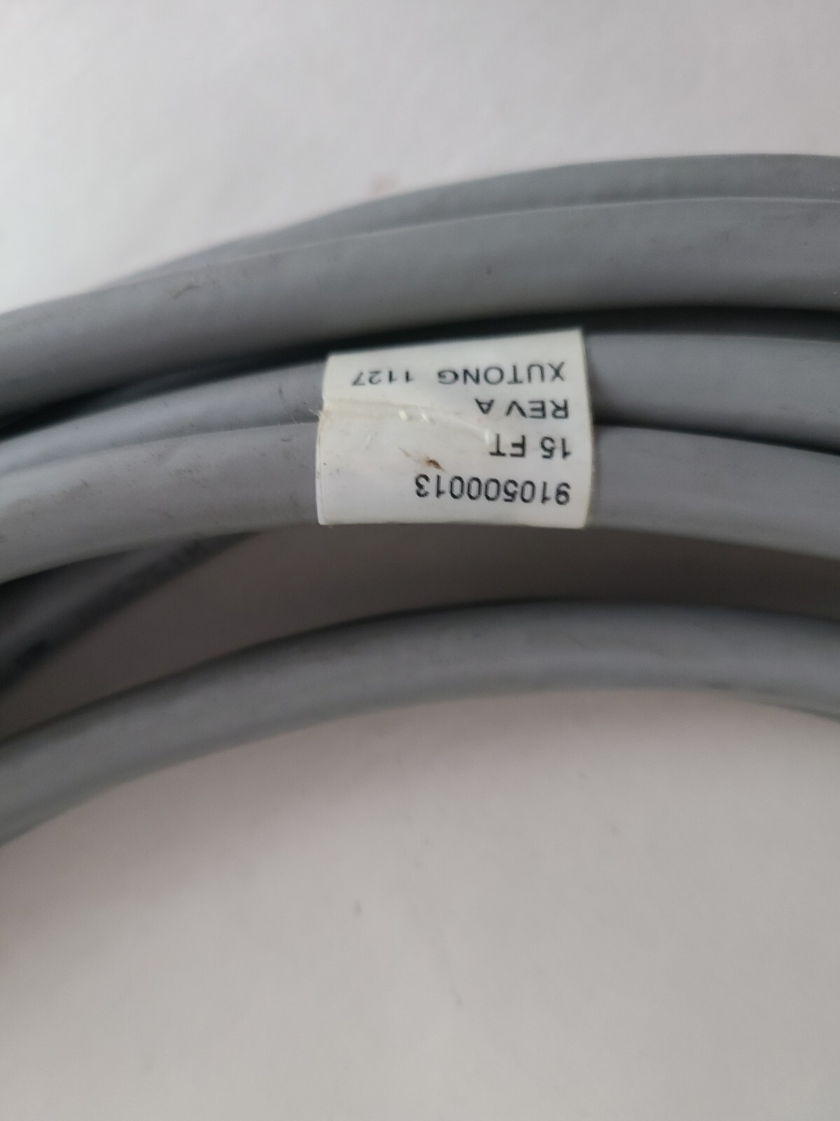 EDAC 1123 Robot Cable PN: 910500013 REV: A, 15 FT, XUTONG 1127, 37CX24AWG