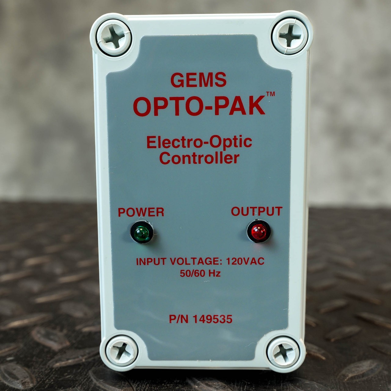 Gems Opto-Pak 149535 Electro-Optic Control Module for Optical Sensors