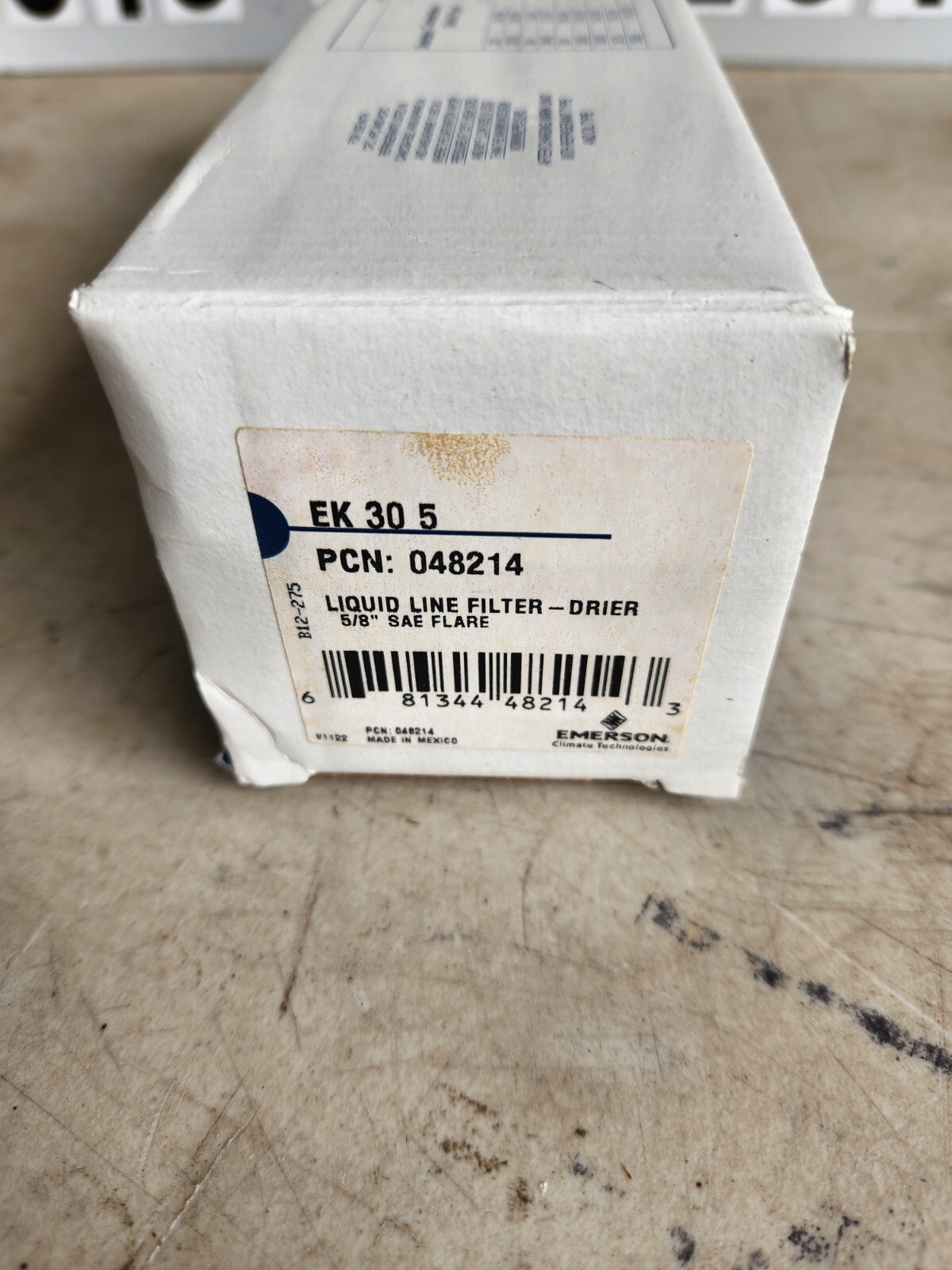 *NOS* Emerson EK 30 5 048214 Liquid Line Filter-Drier (#193)
