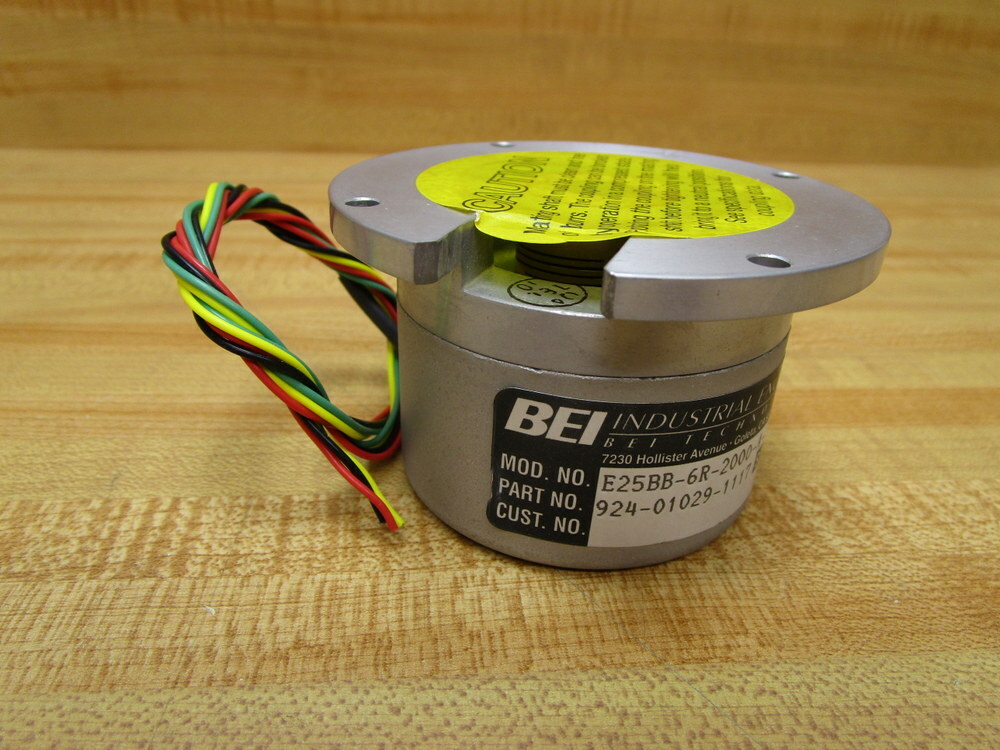 BEI Industrial Encoder 924-01029-1117 Encoder E25BB-6R-2000-A-7273R-SC18