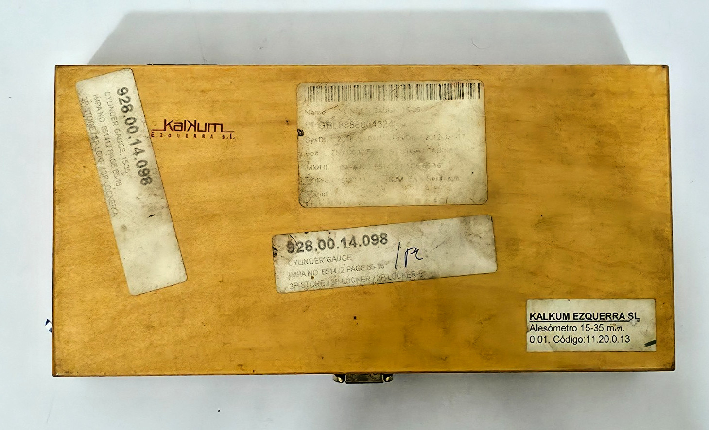 KALKUM EZQUERRA .SL ALESOMETER 15-35mm CYLINDER GAUGE