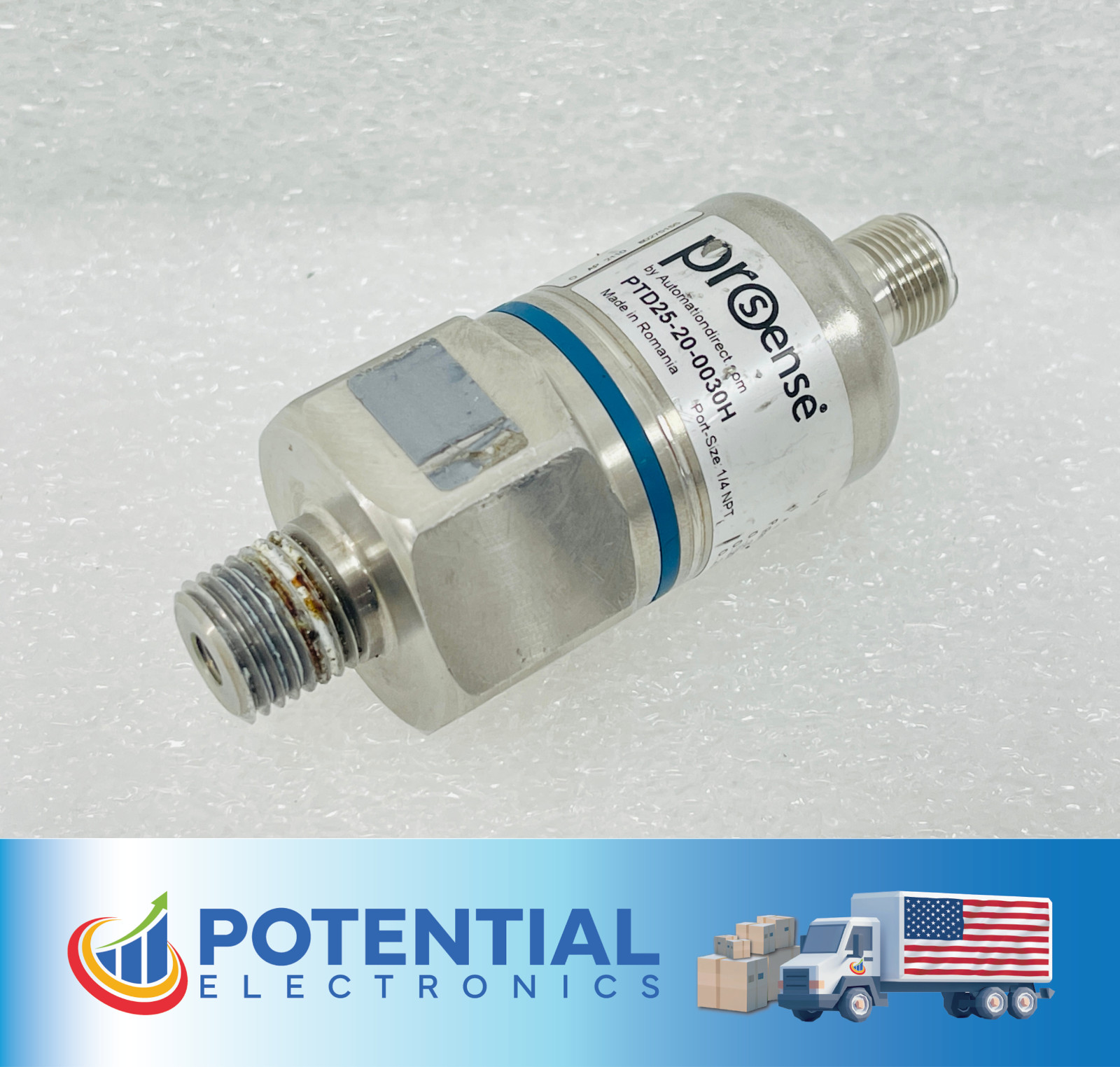 USED – Prosense PTD25-20-0030H Pressure Transmitter With Free Shipping