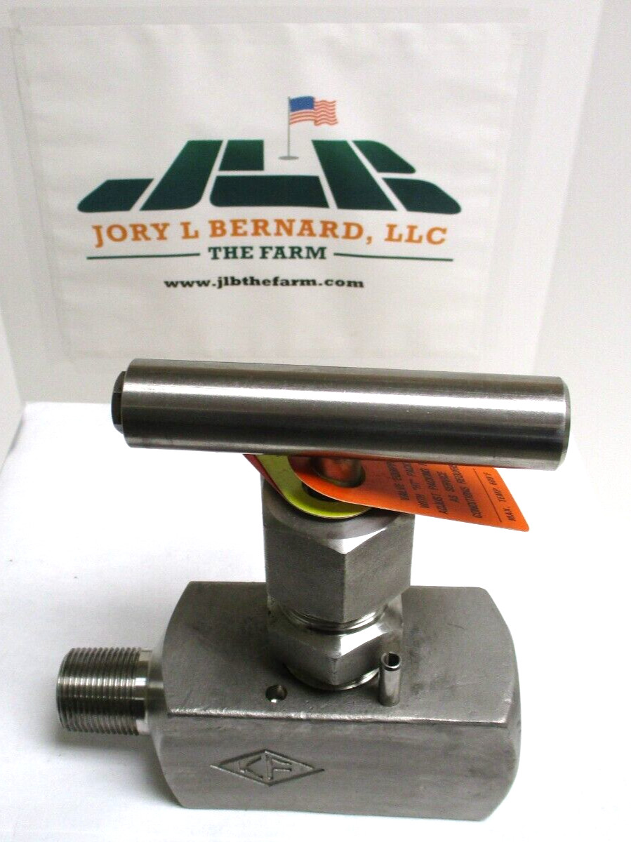 KF , 3/4″ NPT SST NEEDLE VALVE, N14-345HT , 6000 PSI