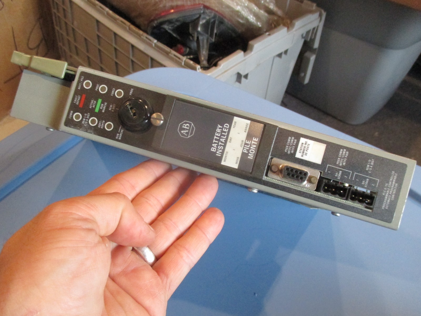 Allen Bradley PLC-5/15 Processor Module 1785-LTB 1785-LT/B 1785-LT B Series