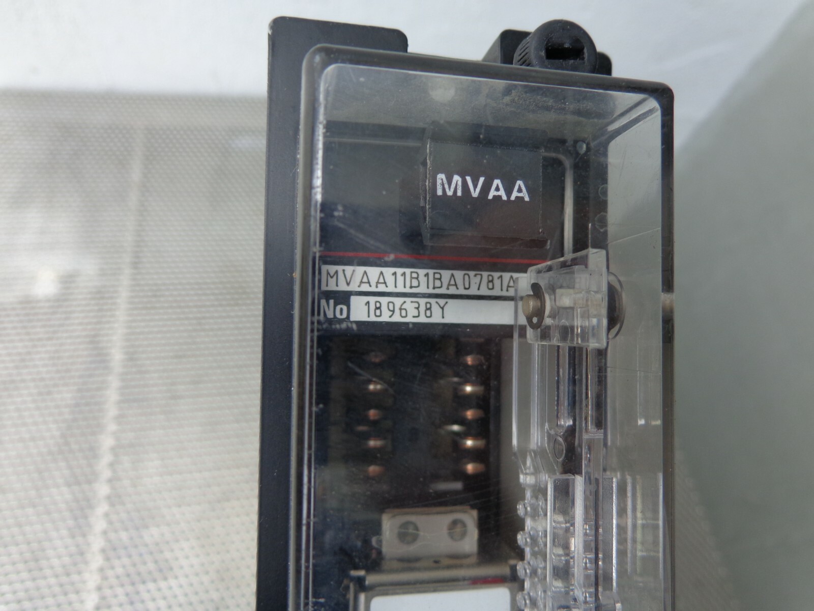 GEC Alsthom Auxiliary relay MVAA11B1BA0781A MVAA 11