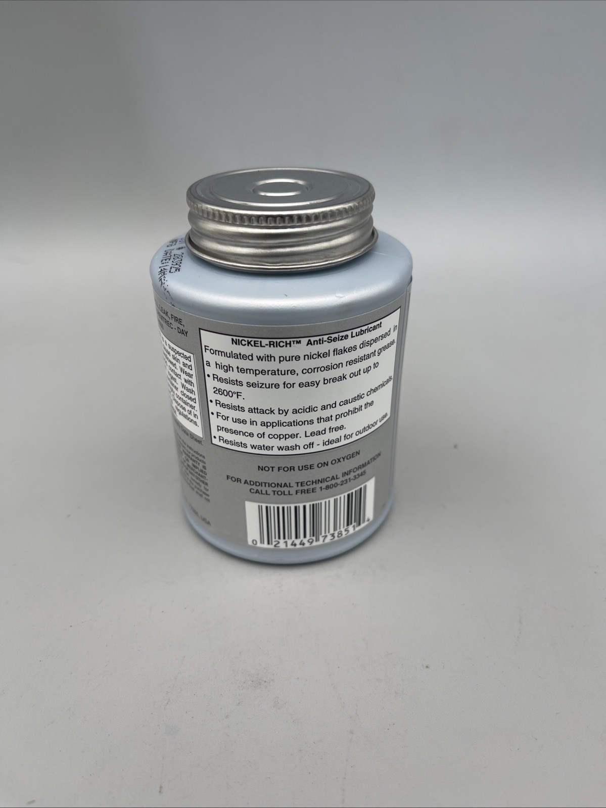 Rectorseal 73851 Anti Sieze, Nickel, 8 Oz, Brush Top Can New