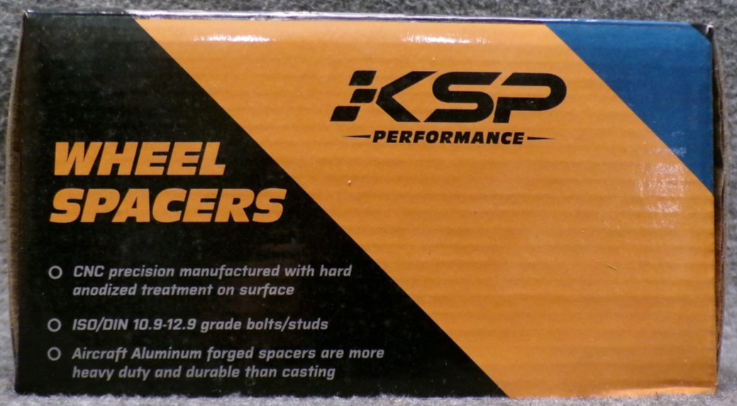 KSP Performance High Quality Wheel Spacers ISO/OIN 10.9-12.9 Grade Bolts/Studs