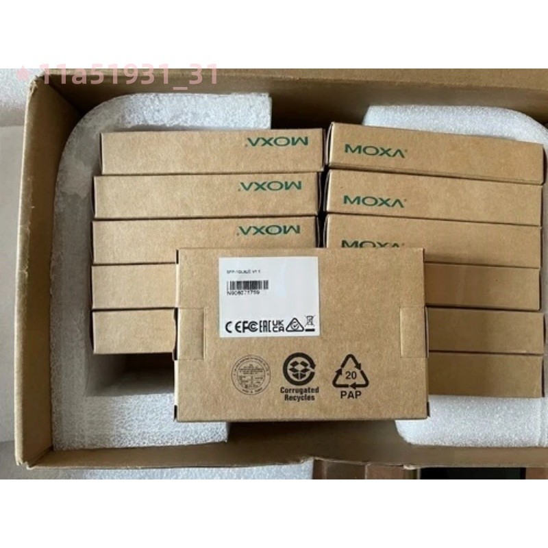 1PC NEW Moxa SFP-1GLXLC Gigabit Ethernet SFP Module SFP1GLXLC New In Box
