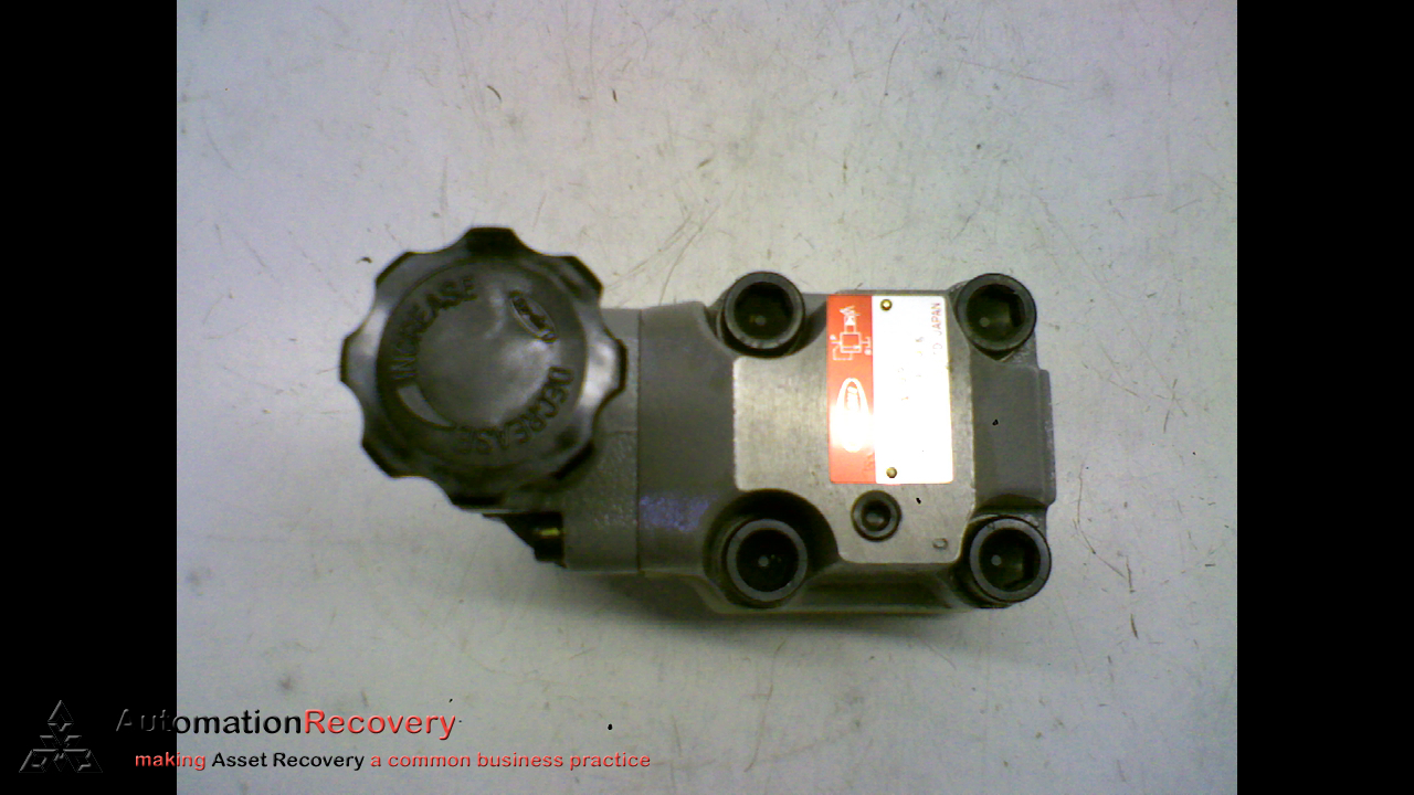 TOYOOKI HR3-BG106 BALANCING PISTON RELIEF VALVE, NEW* #169694