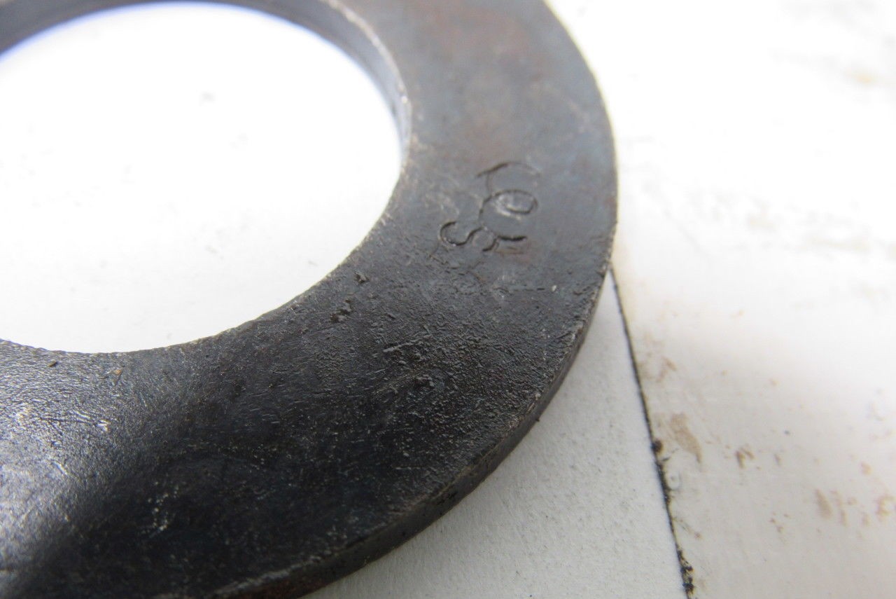 1-1/8″ Black Oxide Structural Flat Washer Steel 0.144 Thick 2.250″ OD Lot of 47