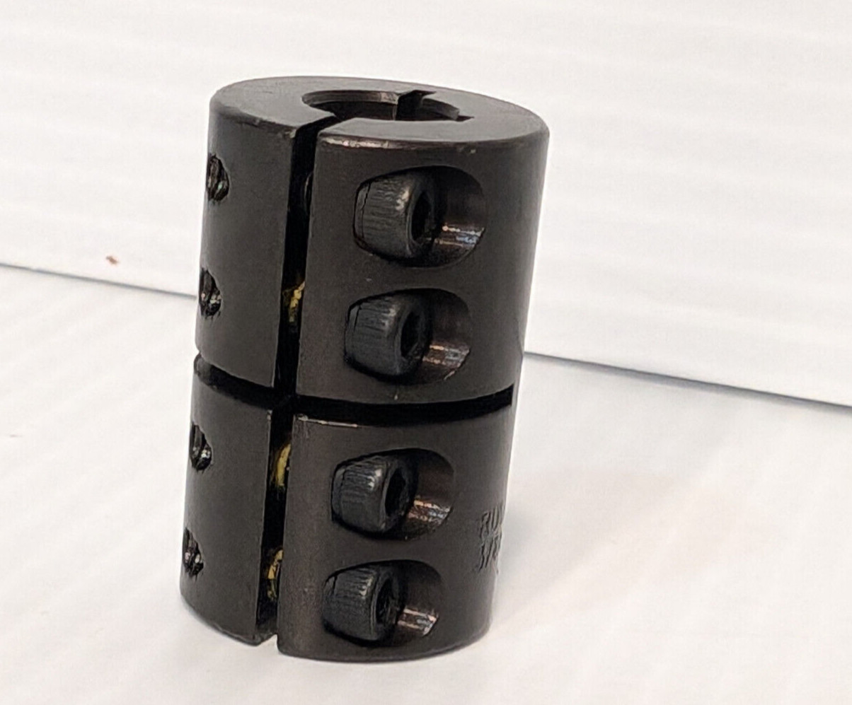 Ruland CLC-6-6-F Nomar Clamp Type Rigid Coupling with Keyway, Single-Point Faced