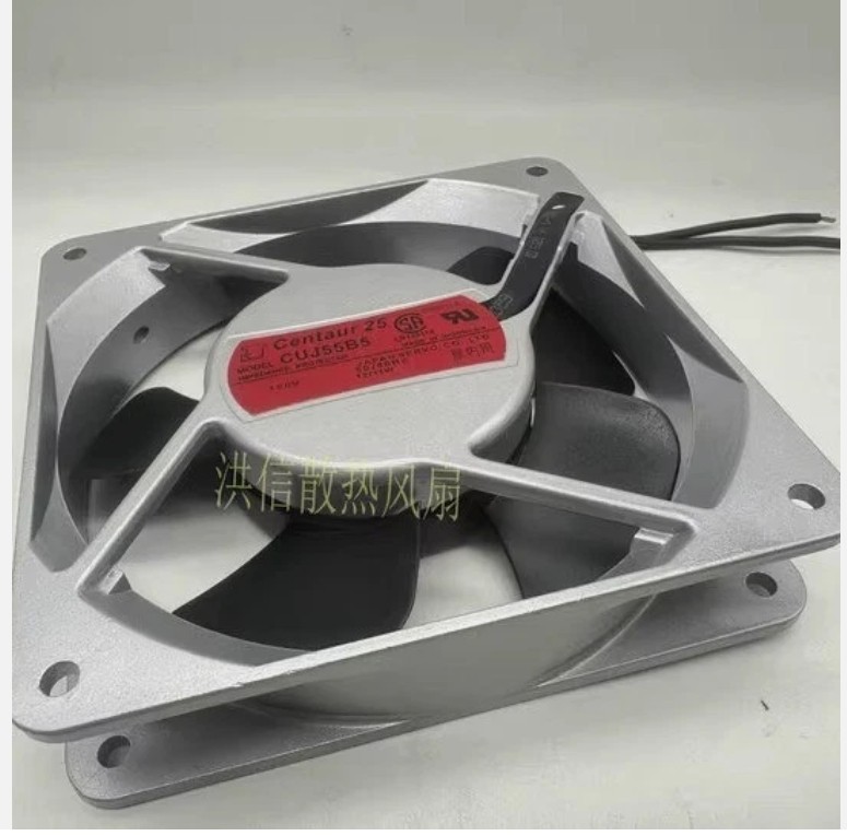 1 PCS SERVO Fan CUJ55B5 AC100V 120*120*25mm 12/11W Aluminum frame fan 2 wire