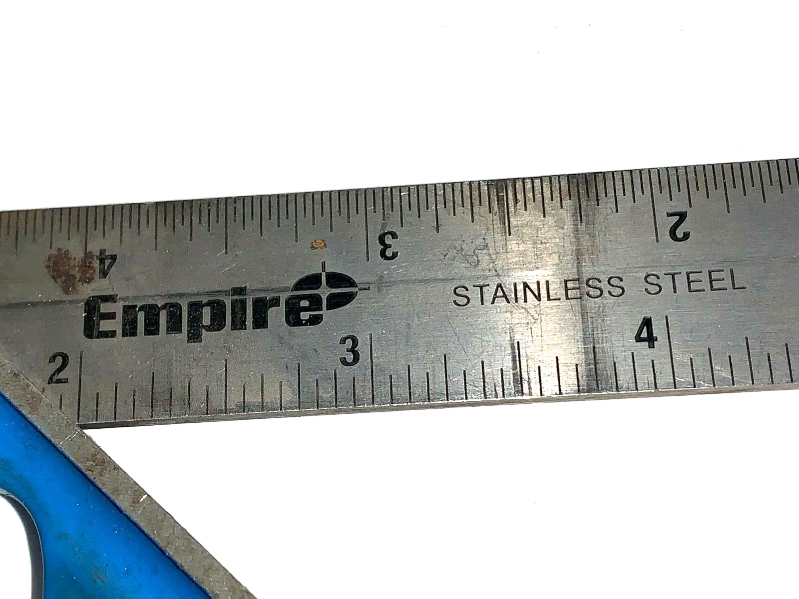 EMPIRE HEAVY DUTY SQUARE LEVEL E250 6″ RULER STAINLESS STEEL 90°/ 45° ANGLE