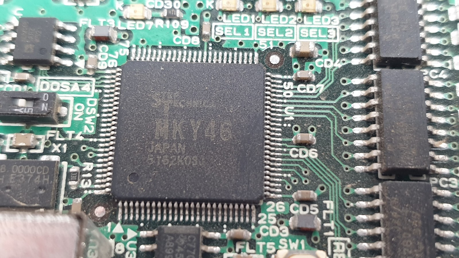 TEL Tokyo Electron BOARD, ANALOG 10CH #01 OYDK-205 – Used, Tested, Working