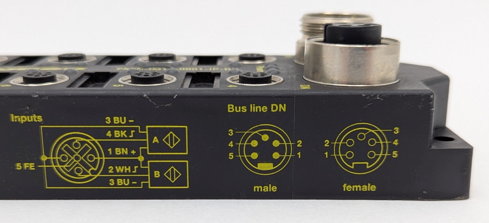 Turck FXEN-IM16-0001-IP-DN Compact Fieldbus I/O Module for Ethernet/IP DeviceNet