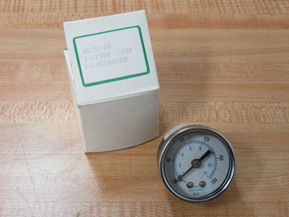 Winco SAD1501-200 Pressure Gauge SAD1501200